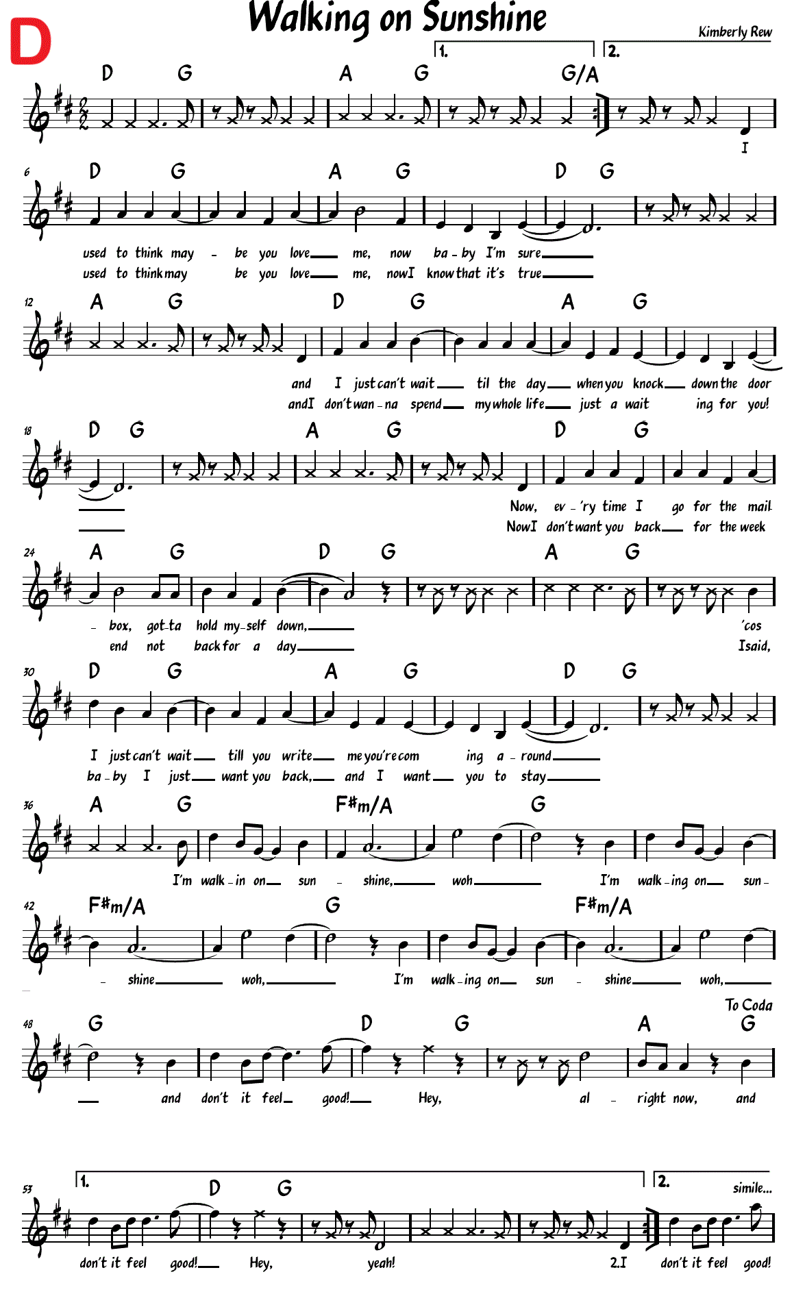 Sheet Music